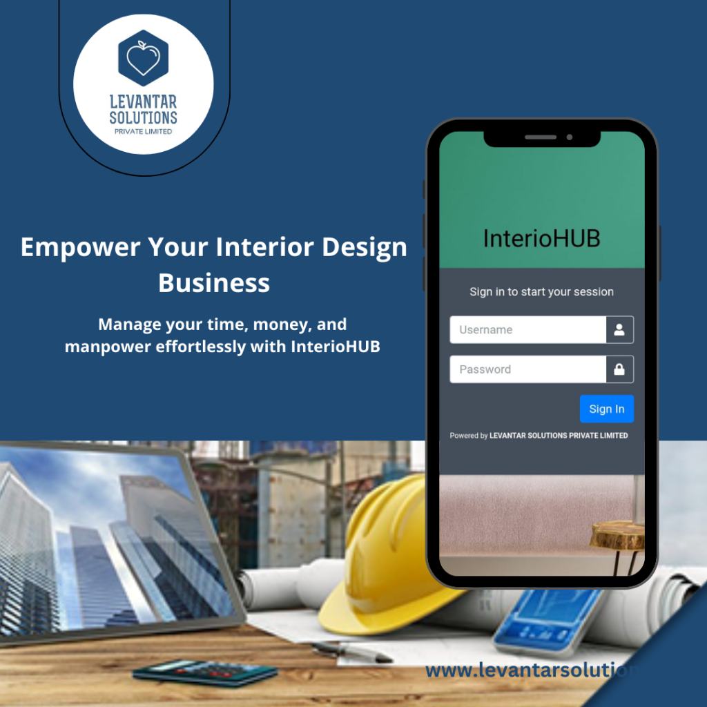 Elevate Your Interior Design Business with InterioHUB: The Ultimate All-in-One Project Management Software