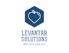 Company logo of levantar solution which shaped like heart symbol with apple style