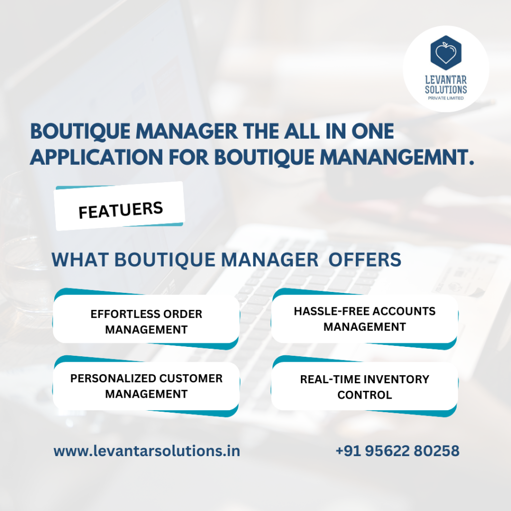 ultimate web application for Boutique management